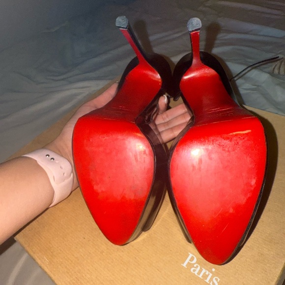 Christian Louboutin Platform Heel Pumps - Picture 8 of 11